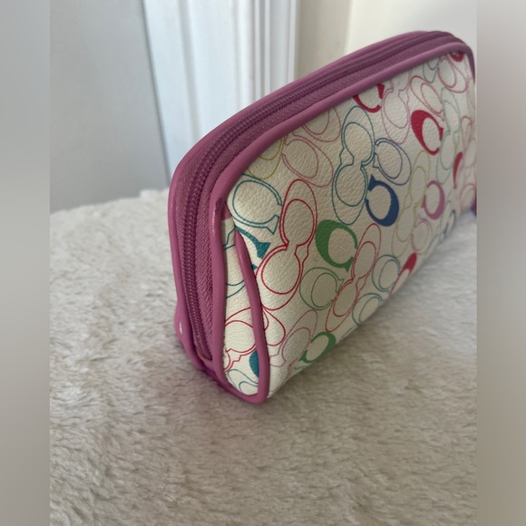 Coach Cosmetics Pouch EUC - Picture 5 of 9
